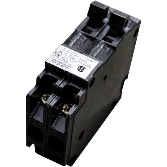 Siemens Q1520 15/20 Amp Tandem Single-Pole Type QT Circuit Breaker