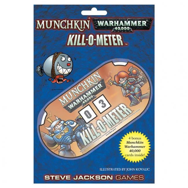 Steve Jackson Games SJG5647 Munchkin Warhammer 40K KillOMeter Card