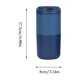 thumbnail image 3 of Vaso aislante, taza de viaje de acero inoxidable de 550 ml con tapa, diseño de bebida directa portátil para oficina en casa, 3 of 6