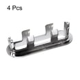 thumbnail image 3 of Unique Bargains 4Pack 48.4x12.6mm Sink Trim Overflow Cover Rings Oval Hole Insert in Caps Silver, 3 of 5