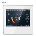 thumbnail image 1 of Tuya Thermostat WiFi Smart Heating Temperature Controller LCD Touch Display Wireless Thermostat, Black, 16A, 1 of 8