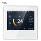 thumbnail image 2 of Termostato Moyic Tuya WiFi Controlador de temperatura de calefacción inteligente Blanco 16A, 2 of 6