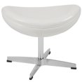 thumbnail image 3 of Flash Furniture Melrose White LeatherSoft Ottoman, 3 of 3