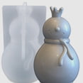 thumbnail image 3 of 2pcs Christmas Theme Adornment Mold Silicone Desktop Ornament Crystal Epoxy Mold, 3 of 8