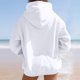 thumbnail image 3 of Pop cazadora para niña Demon Hunters Unisex Printed Anime Print Long-Sleeved Hooded Sweatshirt （White）, 3 of 3