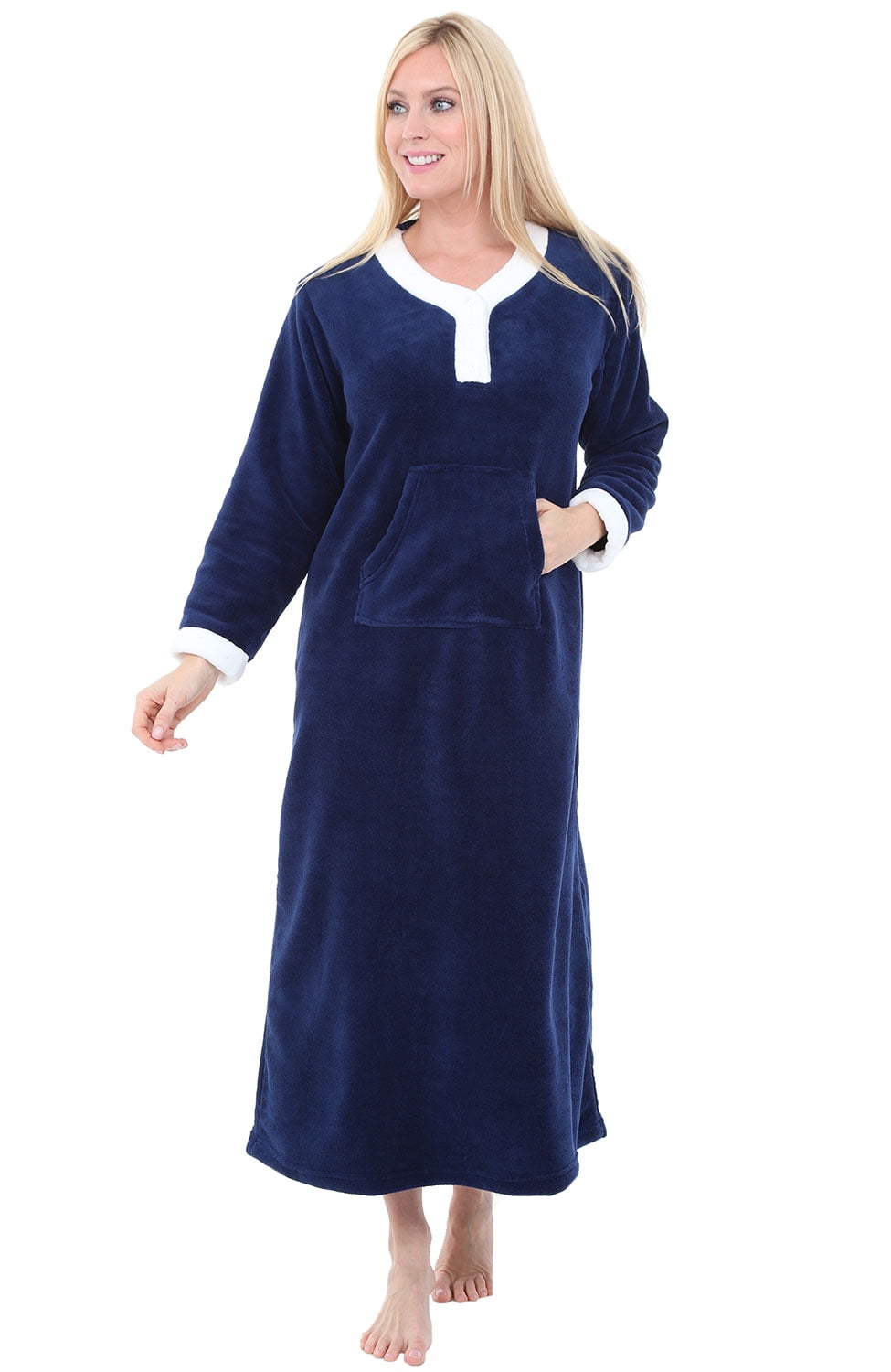womens warm nightgowns