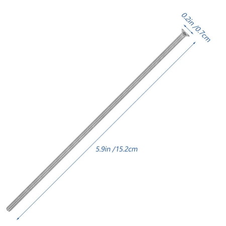 

10pcs Mounting Screws Outlet Screws Long Outlet Cover Screws Stainless Steel Screws