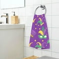 thumbnail image 6 of GZHJMY Mardi Gras Cotton Hand Towels, 2 Pack Absorbent Bath Towel Decorative Fingertip Towels for Bathroom Gym Spa Hotel Beach Swimming Pool,16"x 28", 6 of 7