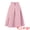 Pink, variant on DARING DIVA Women's Casual Office A-Line Button Decor Midi Skirts S Grey Blue