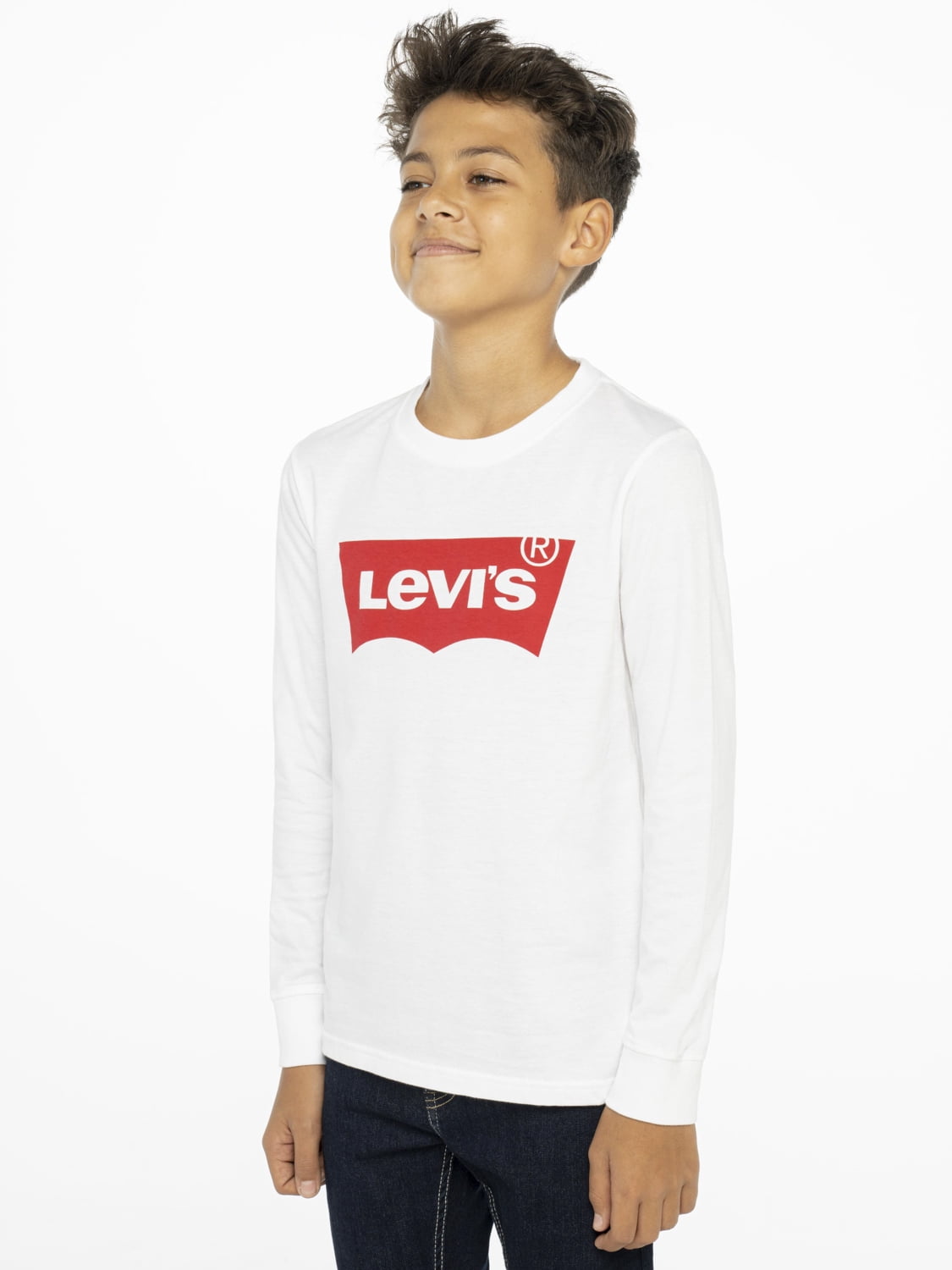 Levi's Boys' Long Sleeve Batwing T-Shirt, Sizes 4-18