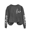 thumbnail image 4 of Valentine's Day Casual Womens Sweatshirts Crewneck Long Sleeve Tops Oversized Pullover Sweatshirt for Women, 4 of 4