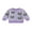 Purple, variant on Spewahor Toddler Baby Girls Carnival Sweatshirts 6 12 8 24 Months 2T 3T 4T Round Neck Crown Embroidery Striped Pullover