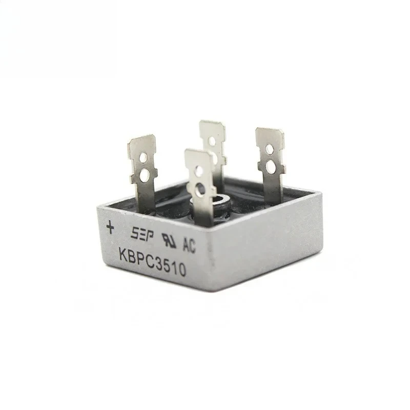 2PCS Rectifier KBPC3510 35A KBPC5010 50A 1000V Bridge Rectifier Kit High Power Diodes for AC/DC Conversion Electronic Components