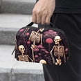 thumbnail image 2 of Skeleton Digital Pouch with Oxford Fabric, Waterproof, Size 5.9x9.44x3.14 in, Cord Organizer, Charger Organizer, Bag Cable Organizer, Electronic Travel Case Organizer, 2 of 6