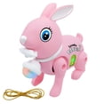 thumbnail image 4 of Jumping Interactive Toy with Music And Light Effects - Strong Interactivity, Battery-Powered Bouncing Rabbit for Kids, Includes 1-Pack, 4 of 9