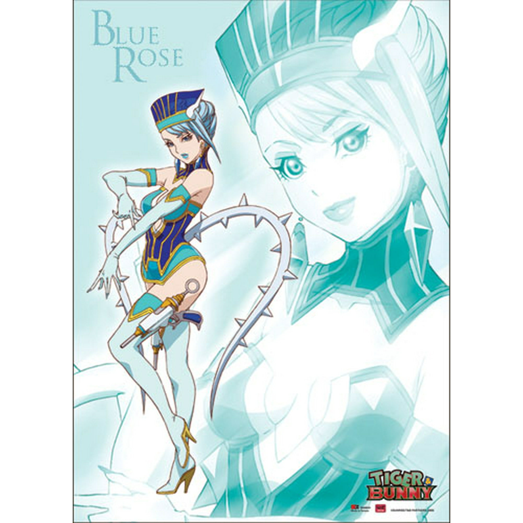 Wall Scroll - Tiger & Bunny - New Blue Rose Fabric Poster Anime Art ge60034  | Walmart Canada