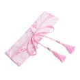 thumbnail image 3 of Moda Mujer Cinturón Cinturón Kimono Cinturones Estampado floral con cordones Faja ancha Cintura china para damas Traje femenino Camisas Boda , Rosado Baoblaze Cinturón de pretina, 3 of 8