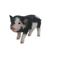 thumbnail image 2 of Statue d'Animal de Jardin Debout Bébé Cochon - Brun Foncé, 2 of 4