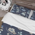 thumbnail image 4 of Designart 'Indigold metallic Flower Pattern' Cottage Duvet Cover Set, 4 of 4