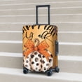 thumbnail image 6 of Pofeuu Fall Farmhouse Pumpkins1 Print Luggage Suitcase Cover Protector Luggage Washable Covers Aesthetic for 18/24/28/32 inch Luggage（No luggage included）-Small, 6 of 7