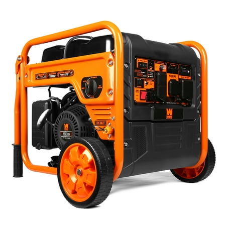 

WEN 4500-Watt RV and Transfer-Switch-Ready Dual Fuel Open Frame Inverter Generator with Electric Start and CO Watchdog