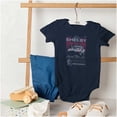 thumbnail image 5 of Shelby Racing Legends Never Die Romper Boys or Girls Infant Baby Brisco Brands NB, 5 of 6