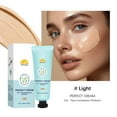 thumbnail image 1 of Corrector que cubre imperfecciones y unifica el tono. Crema facial y corporal. Crema perfeccionadora de efecto completo. Resistente al agua y al sudor. Maquillaje facial de larga duración (100 ml)., 1 of 9