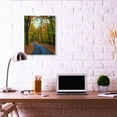 thumbnail image 2 of Stupell Home Décor Autumn Road Forest Landscape Photograph Canvas Wall Art by Joseph Elliott, 2 of 6