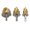 Gold, variant on YIEMEEN Helical Countersink Drill Bits Hex Shank for Water Pipe Expansion and Punching 15~31mm Suitable with Electric Drills