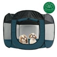 thumbnail image 4 of FurHaven Pet Products Mesh Open-Air Pet Playpen - Sailor Blue, Extra Large, 4 of 11