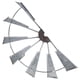 thumbnail image 4 of Iron Wall Decoration with Half Windmill Design for Home 1 Piec, 4 of 5
