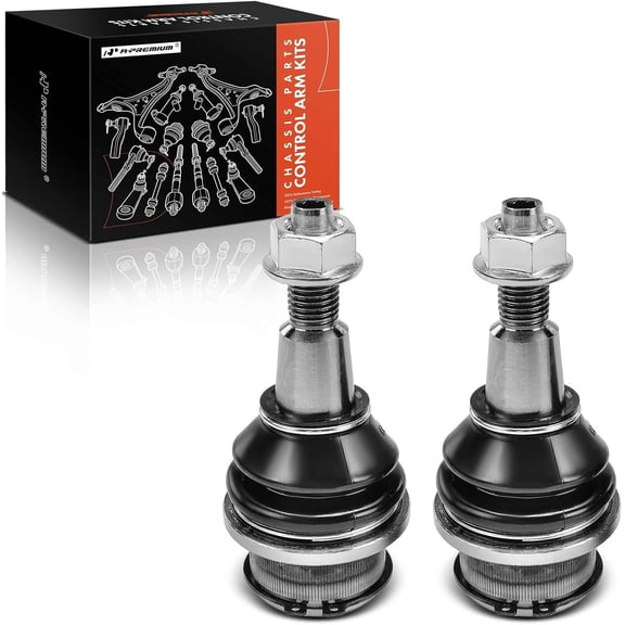A-Premium Front Lower Ball Joint Compatible with Chevrolet Silverado 1500 2014-2016 Tahoe Suburban 2015-2016 GMC Sierra 1500 Yukon/Yukon XL Cadillac Escalade/Escalade ESV Replace# FL3Z3050B 2-PC Set