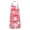 Red Mushroom Pattern, variant on Colorful Mushroom Star Black Pattern Apron-Garden Aprons for Women with Pockets-Cotton Linen Waterproof Kitchen Cooking Gardening Aprons Adjustable for Kitchen,Cooking,BBQ and Salon 33x27 Inch