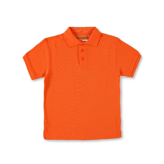 Universal Unisex S/S Pique Polo (Adult Sizes S – 3XL) Color: orange Size: s