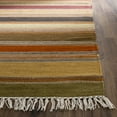thumbnail image 5 of SAFAVIEH Striped Kilim Mildred Wool Area Rug, Gold, 8' x 10', 5 of 9