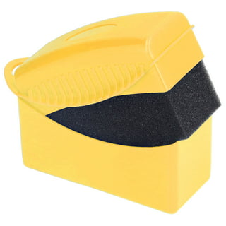 Unique Bargains Car Tire Wheel Dressing Applicator Pads Polishing Waxing  Wash Shine Clean With Lid : Target