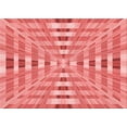 thumbnail image 1 of Ahgly Company Machine Washable Indoor Rectangle Transitional Light Coral Pink Area Rugs, 3' x 5', 1 of 7