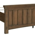 thumbnail image 6 of Seneca Queen Wood Panel Bed in Brown Finish by Samuel Lawrence Furniture, 6 of 8