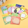 thumbnail image 4 of Notes Collantes, 8 Pcs Notes Collantes en Forme d'Animaux, Mini Notes Collantes, Notes Super Collantes, Coussinets Mémo Auto-Adhésifs pour Maison, Bureau, Cadeaux Étudiants, 4 of 5