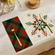 thumbnail image 1 of Christmas Placemats Holiday Decorations Western Style Placemats Non Slide No Fear Of Water And Greaseproof Heat Insulating Placemats, 1 of 6