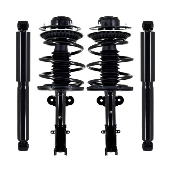 Front-Rear Quick Complete Strut-Coil For 2001-2007 Chrysler Town Country Van FWD