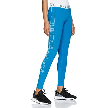 Under Armour Womens Favorite Graphic Legging, Blue Circuit (436)/White, X-Small