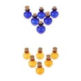 thumbnail image 1 of kusrkot Lot de 12 Bouteilles en Verre Forme de Verre, 1 of 9