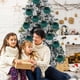 thumbnail image 4 of Adornos de bola de Navidad de terciopelo Paquete de 12 | Grandes decoraciones de árbol de vacaciones flocadas a prueba de roturas de 2.36" | Acabado mate Rojo Burdeos Tan Blanco Tierra | Elegante, 4 of 7