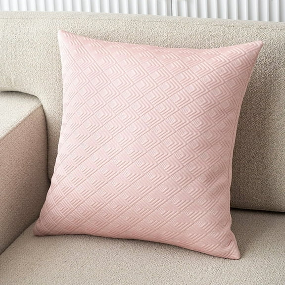 XmhyTop Decorative Pillow, Pillows for Living Room 45*45CM, pink Bed Throw Pillow with Ice Silk Cooling Cover & PP Cotton Filling, 1 Piece Pillow for Bed Decor, & Stylish Home