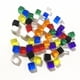 thumbnail image 4 of Juego de bloques de cubos de colores transparentes, dados D6 en blanco, pieza de ajedrez con tamiz de ángulo recto para juegos de mesa de rompecabezas, 10mm, 50 unids/set, 4 of 4