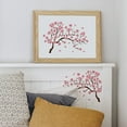thumbnail image 6 of Cherry Blossom Tree Stencil 11.7x8.3 inch Flower Cherry Painting Stencils Plastic Reusable Tree Branches Cherry Floral Stencils Drawing Template for Home Wall Furniture Windows Decor diy, 6 of 9