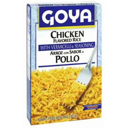 Goya Chicken Flavored Rice with Vermicelli & Seasoning 8