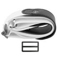 thumbnail image 1 of Elastic Belt, Waist Belt Adjustable  For Clothes Windbreakers, Sweaters For Women For Pants Jeans For Men White Buckle, 1 of 8