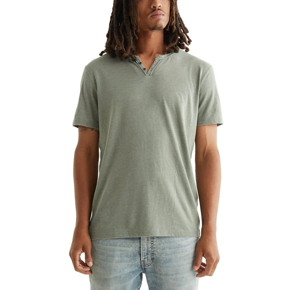 Camiseta Lucky Brand Venice Burnout Notch Neck para hombre